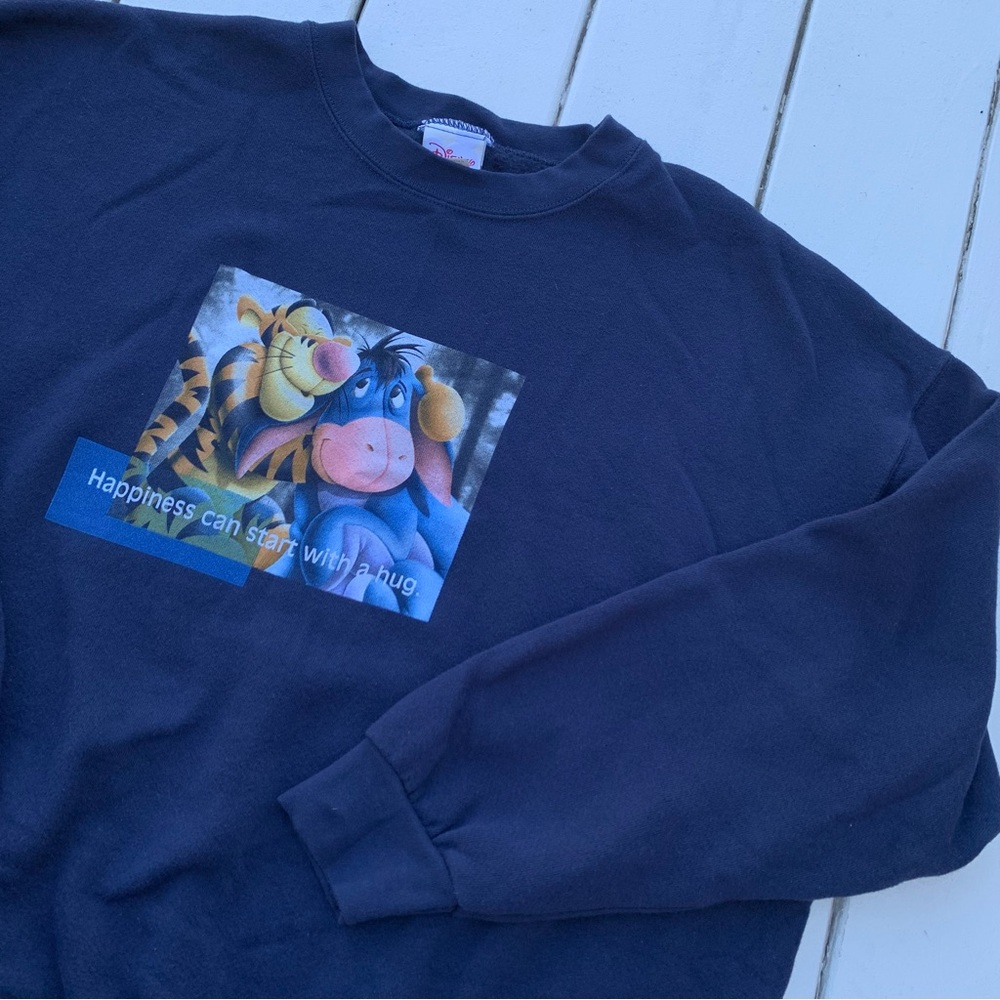Vintage Disney Tigger Eeyore Hug Sweatshirt